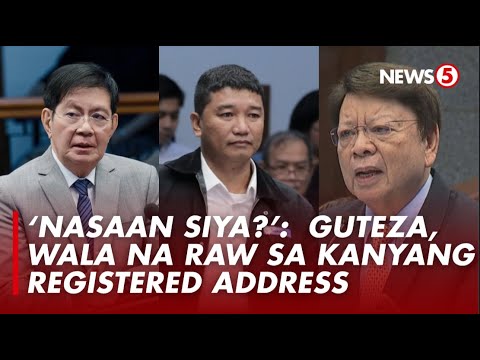 Sen. Lacson, hihingi ng tulong kay Sen. Marcoleta para ma-locate si Guteza