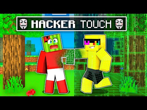 Having HACKER TOUCH In Minecraft!