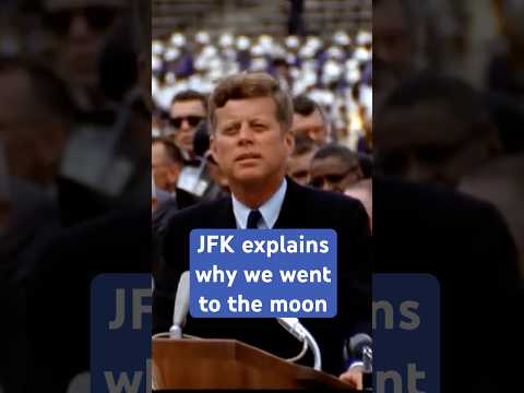 Why we went to the moon… #moonlanding #spacerace #jfk #innovation #outerspace #technologyhistory