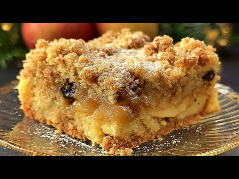 The most popular and forgotten recipe for German apple pie from 1819 with a secret ingredient!