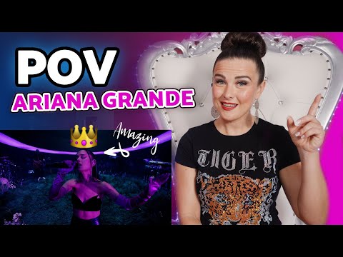 Vocal Coach Reacts to Ariana Grande - pov (Live)