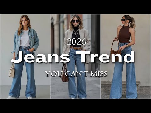 2026 Jeans Trends You Need to Know (The Elite Denim Forecast)