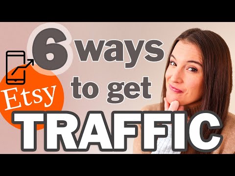6 Ways to get TRAFFIC to your Etsy shop | Etsy Shop for Beginners 2022