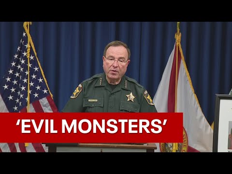 Polk County Grady Judd press conference on child porn bust: 'Evil monsters'