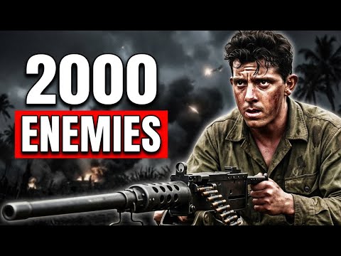 The 'Unstoppable' Marine Who Held Off 2000 Japanese With Machine Gun For 2 Days
