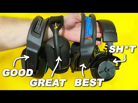 Why G535 is better than Logitech G Pro X and G733 and G435!