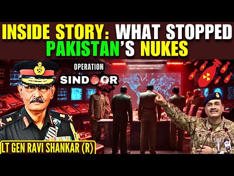 Sensational Revelations • Op Sindoor: What Stopped Pakistan from Using Nukes? • Lt Gen R Shankar (R)