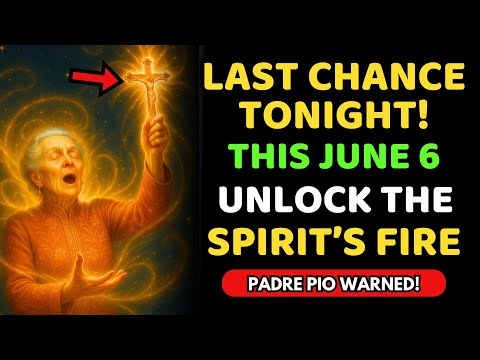 The Fire of the HOLY SPIRIT Comes at Midnight on JUNE 6 – Here’s What PADRE PIO Did to Receive It!