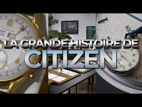 L' histoire passionnante des montres japonaises CITIZEN