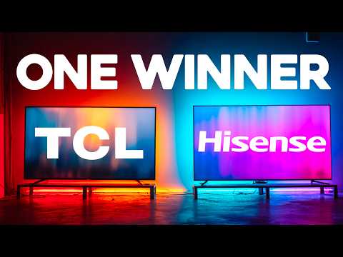 Better than it should be! TCL vs Hisense TVs