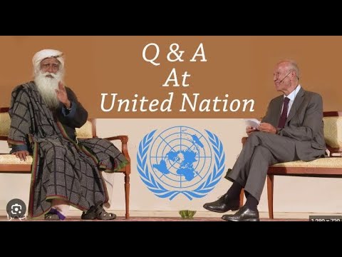 Sadhguru at United Nation