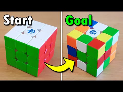 Solving a Rubik's Cube BACKWARDS Challenge