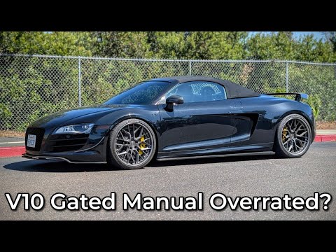 2011 Audi R8 V10 Spyder Review - Gated Manual Worth The Hype?