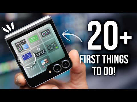 Galaxy Z Flip 6 - First 20 Things To Do ( Tips & Tricks ) PART 1 of 3