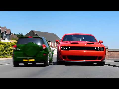 We Drove Ridiculous American Cars In The UK