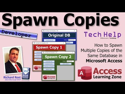 How to Spawn Multiple Copies of the Same Database in Microsoft Access