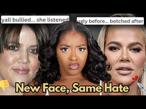 this ‘fix your face’ double standard is disgusting.