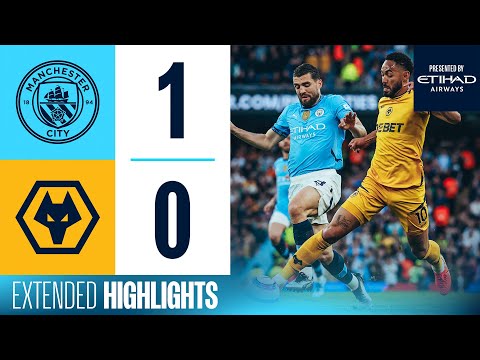 EXTENDED HIGHLIGHTS | Man City 1-0 Wolves | De Bruyne the match winner in penultimate Etihad game!