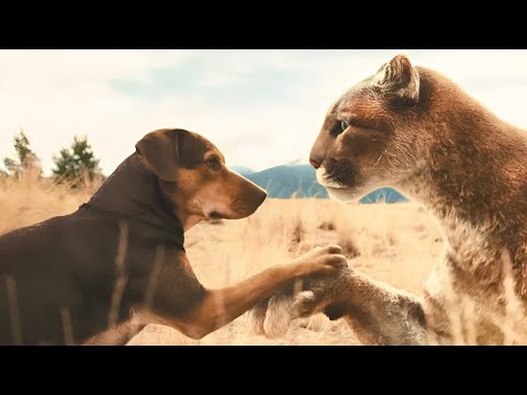 فهد بينقذ كلب فى الغابه قبل ما الذئاب كانت هتقـ . تـله .. وبيساعده يرجع لصاحبه الى عايش ف المدينه