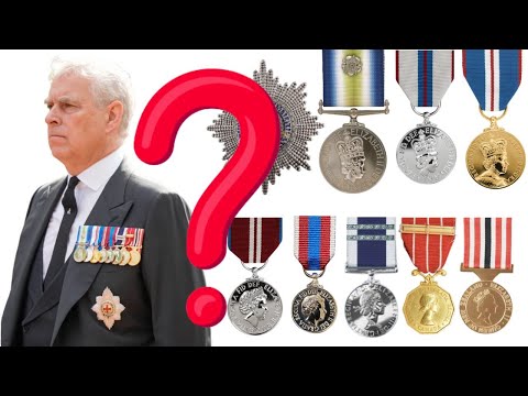Fmr Prince Andrew’s Medals: Which Were Earned, Which Were Stripped and Why
