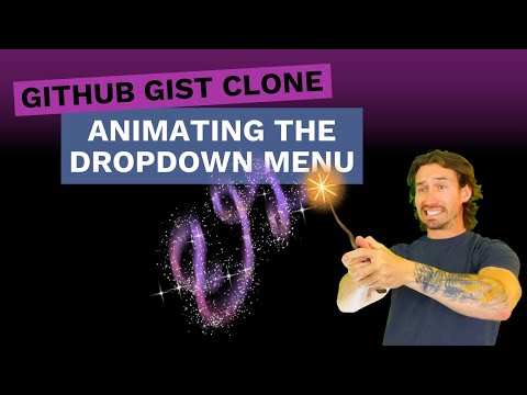 Building a GitHub Gist Clone with Phoenix LiveView - Part 5: Animating Dropdown Menu with JS.toggle