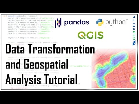 Data Transformations and GIS Analysis Practical Example