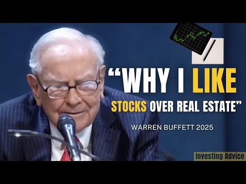 Warren Buffett Explains Why He Prefers Stocks Over Real Estate | Berkshire 2025