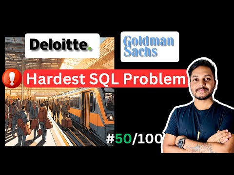 Hardest SQL Interview Questions for Data Analysts | Must Solve Data Science Interviews in 2024! #50