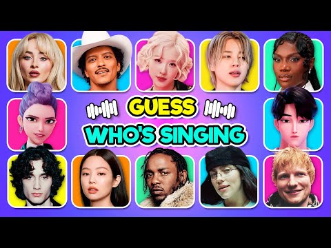 Guess Who’s Singing? 🎤 2025 Pop & K-Pop Hits Challenge!