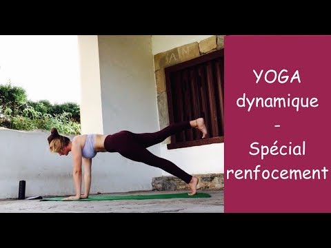 Yoga dynamique : 30 minutes - niveau intermédiaire // HappySpine