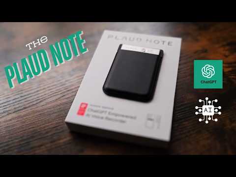 Is This The Future of Note Taking? The Plaud Note!
