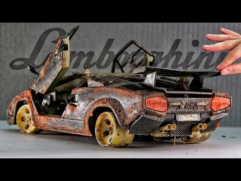 Restoration Abandoned Lamborghini Countach | Full Restoration of a RARE Lamborghini Supercar