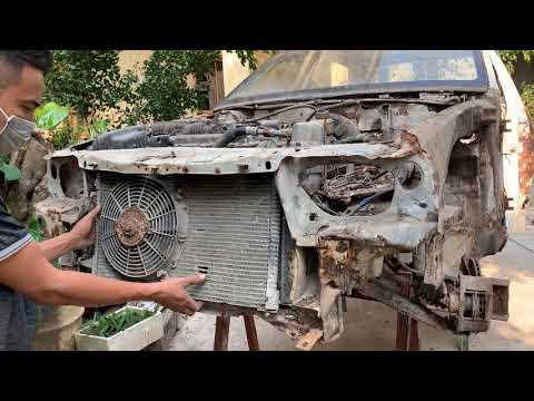 Restoration of a 27-year-old DAEWOO car | engine