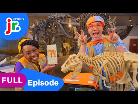 Paleontologists π¦ FULL EPISODE | Blippi's Job Show | Netflix Jr