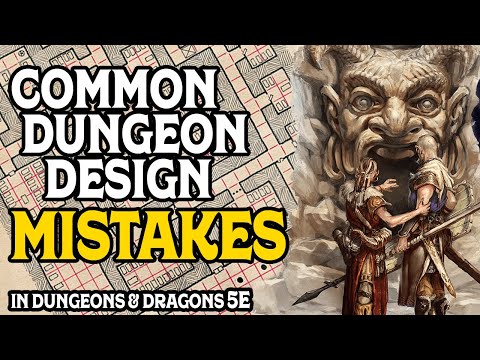 Five Dungeon Design Mistakes in Dungeons and Dragons 5e
