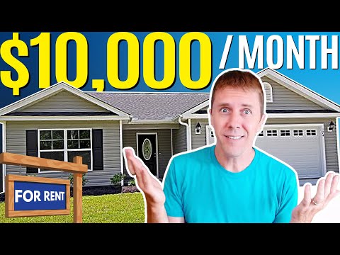 How to Create $10k Per Month Rental Cash Flow, Starting From Scratch
