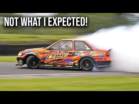 First Drifts in the 1JZ AE86