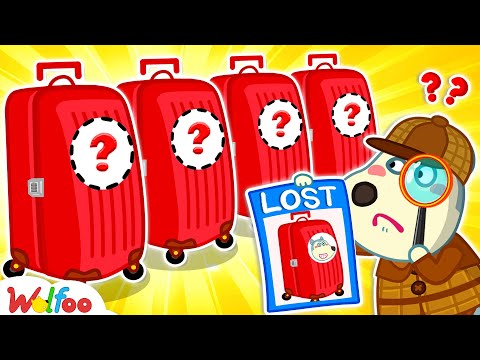NEW | Detective Wolfoo 🕵️ Which Suitcase Is Mine?! Airplane Adventure| Wolfoo Channel | Kids Cartoon