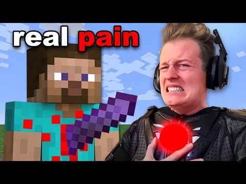 Minecraft.. But I Actually Feel Pain
