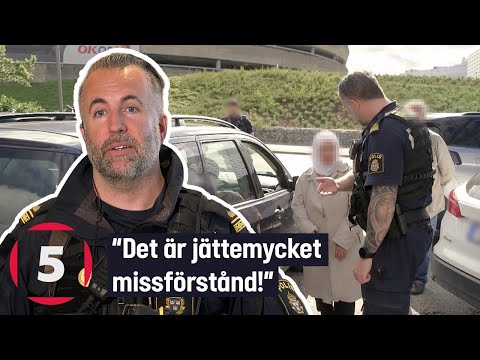 Gränsbevakarna Sverige | Förvirrad kvinna tror att Claes har tagit hennes körkort | Kanal 5 Sverige