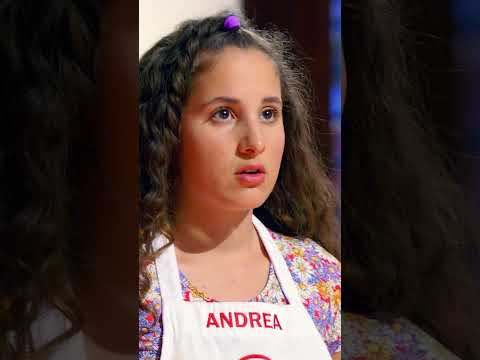 The Youngest Threat: Andrea Did an Amazing Job | MasterChef USA Season 7 #shorts