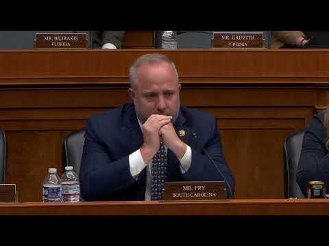 Rep. Fry joins the Energy and Commerce Committee to discuss American innovation and free speech