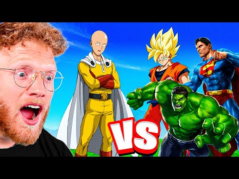 BECKBROS React To ONE PUNCH MAN vs EVERYONE *movie*