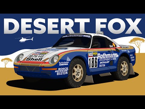 How Porsche Conquered the Dakar - Porsche 959 and 953 Saga