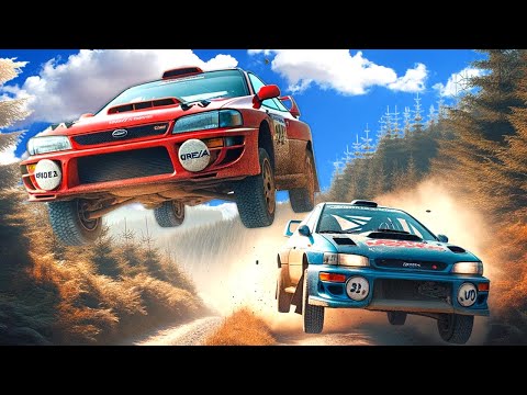 DANGEROUS Rally Cars CRASH During an EPIC Race in BeamNG Drive Mods!