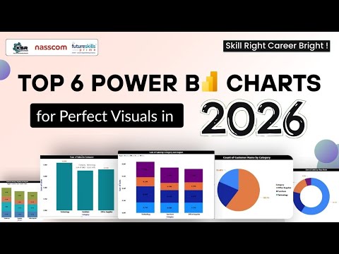 The TOP 6 Power BI Charts You Need for PERFECT Visuals | Session 5