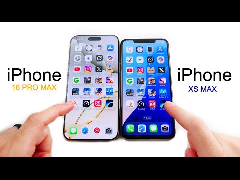 iPhone 16 Pro Max vs iPhone XS Max Speed Test 7 Years Later