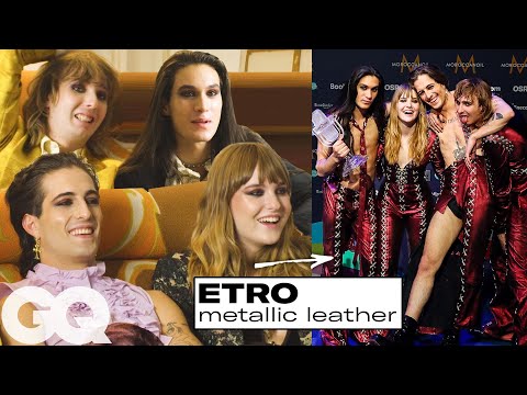 Måneskin Reacts To Their Favorite Outfits | Style History | GQ