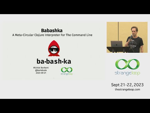 "Babashka: a meta-circular Clojure interpreter for the command line" by Michiel Borkent