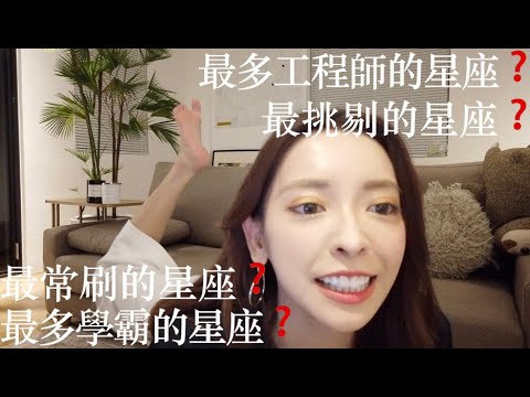 官方數據熱騰騰駕到！交友軟體上12星座的12項秘密｜劉芒